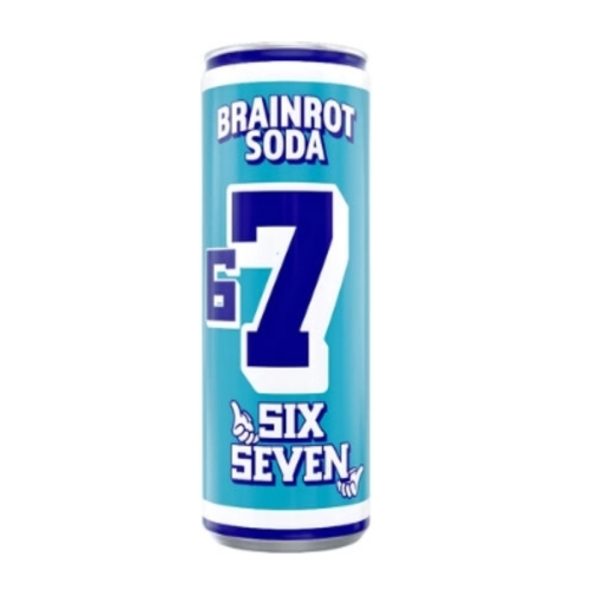 Brainrot soda six seven citrus fruit falvor 25cl